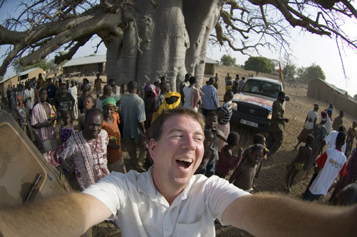 Doug in Ghana, West Africa